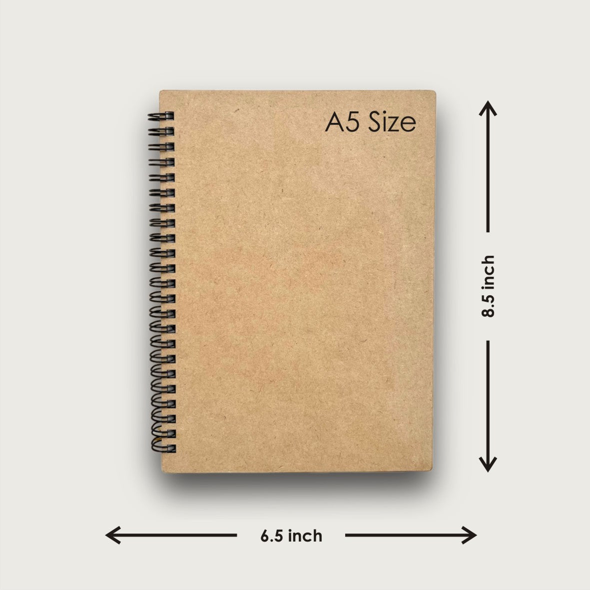 Wooden A5 Diary