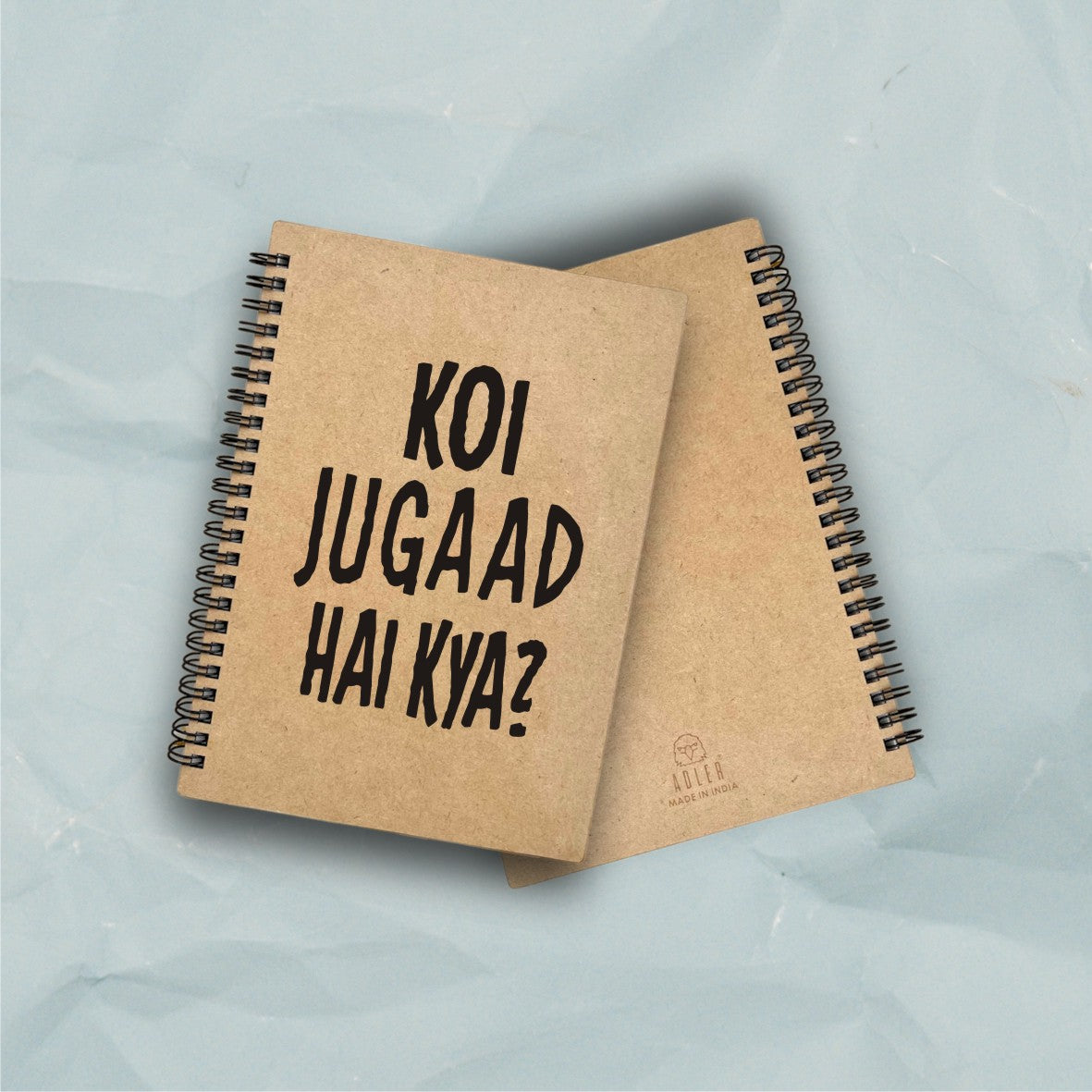 Koi Jugaad Hai Kya A6 Wooden Diary