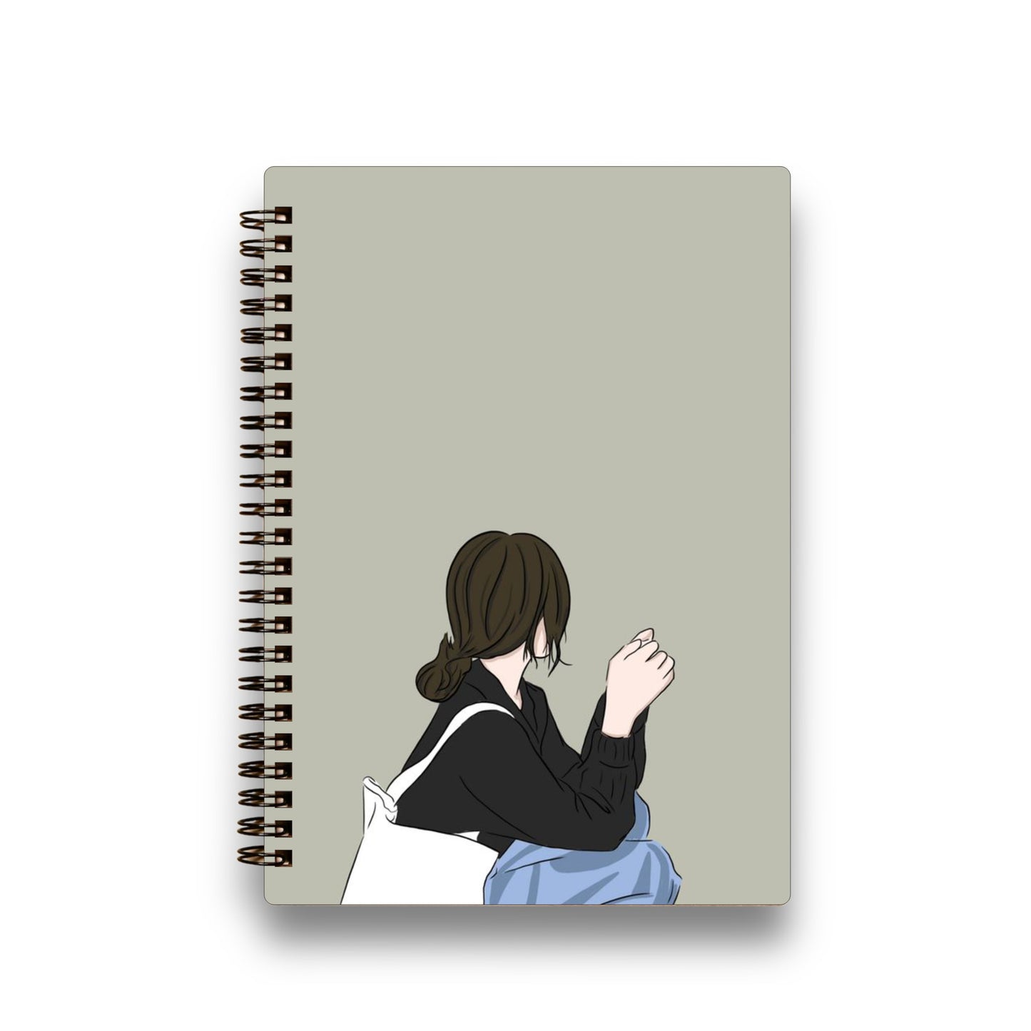 Girl A6 Printed Diary